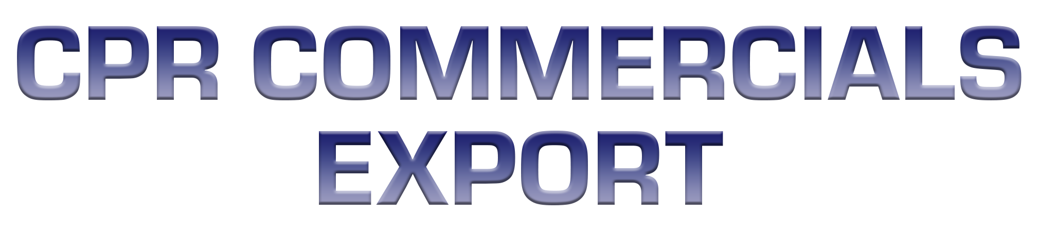 CPR Commercials Export